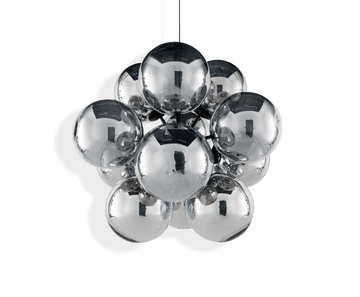 GLOBE BURST - LED polycarbonate chandelier by Tom Dixon - view 3